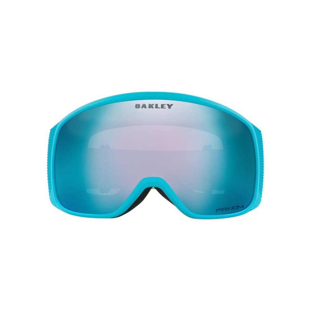 Oakley Flight Tracker Snow Goggles Sky Blue I Am B1b Strap w Prizm Snow Sapphire